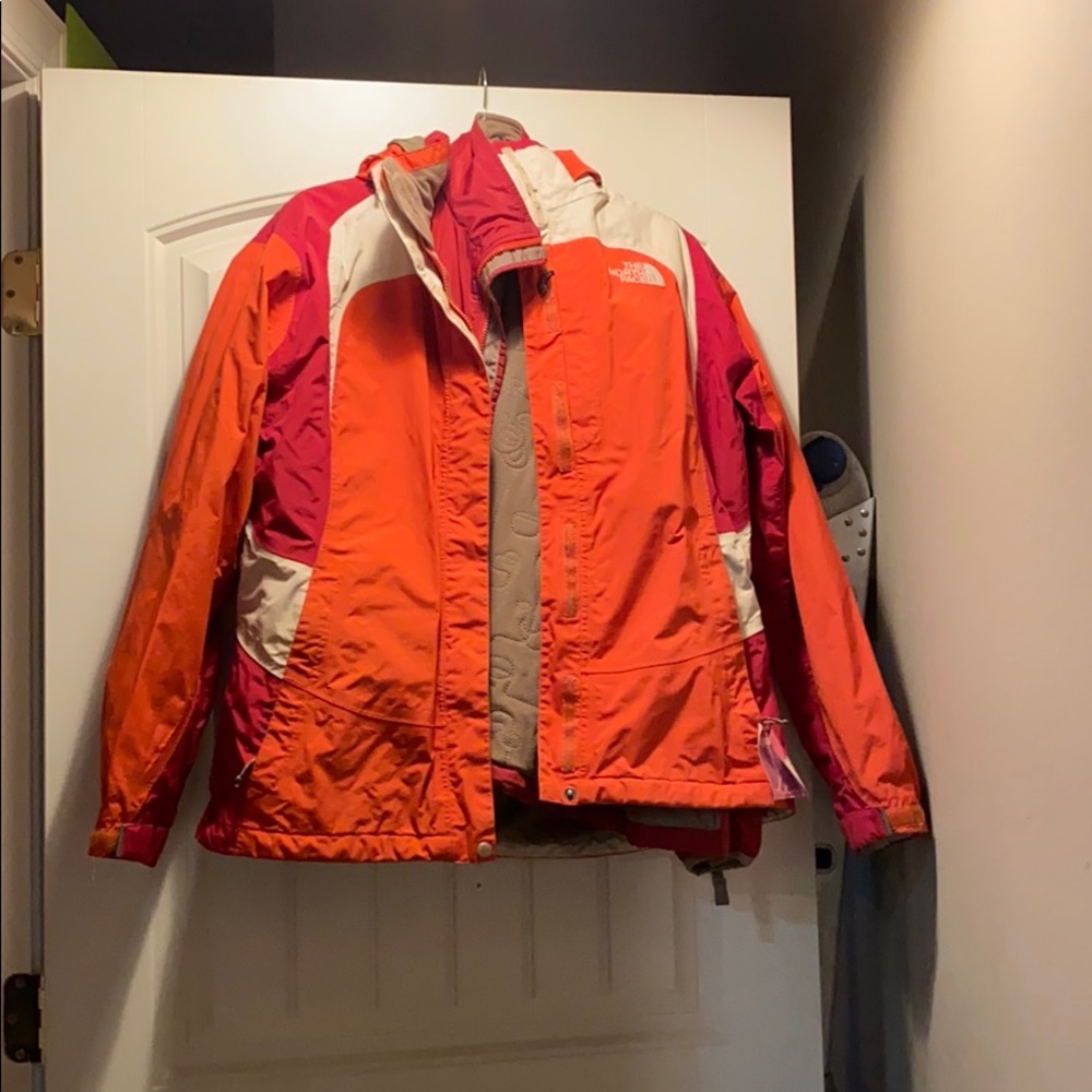 North Face 3 in 1 ladies ski jacket